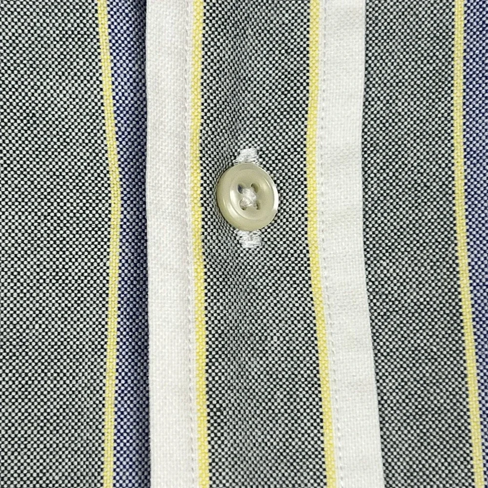 Ralph Lauren Black Label Yarmouth Shirt Men's Large Striped Button Down 16.5/34‎